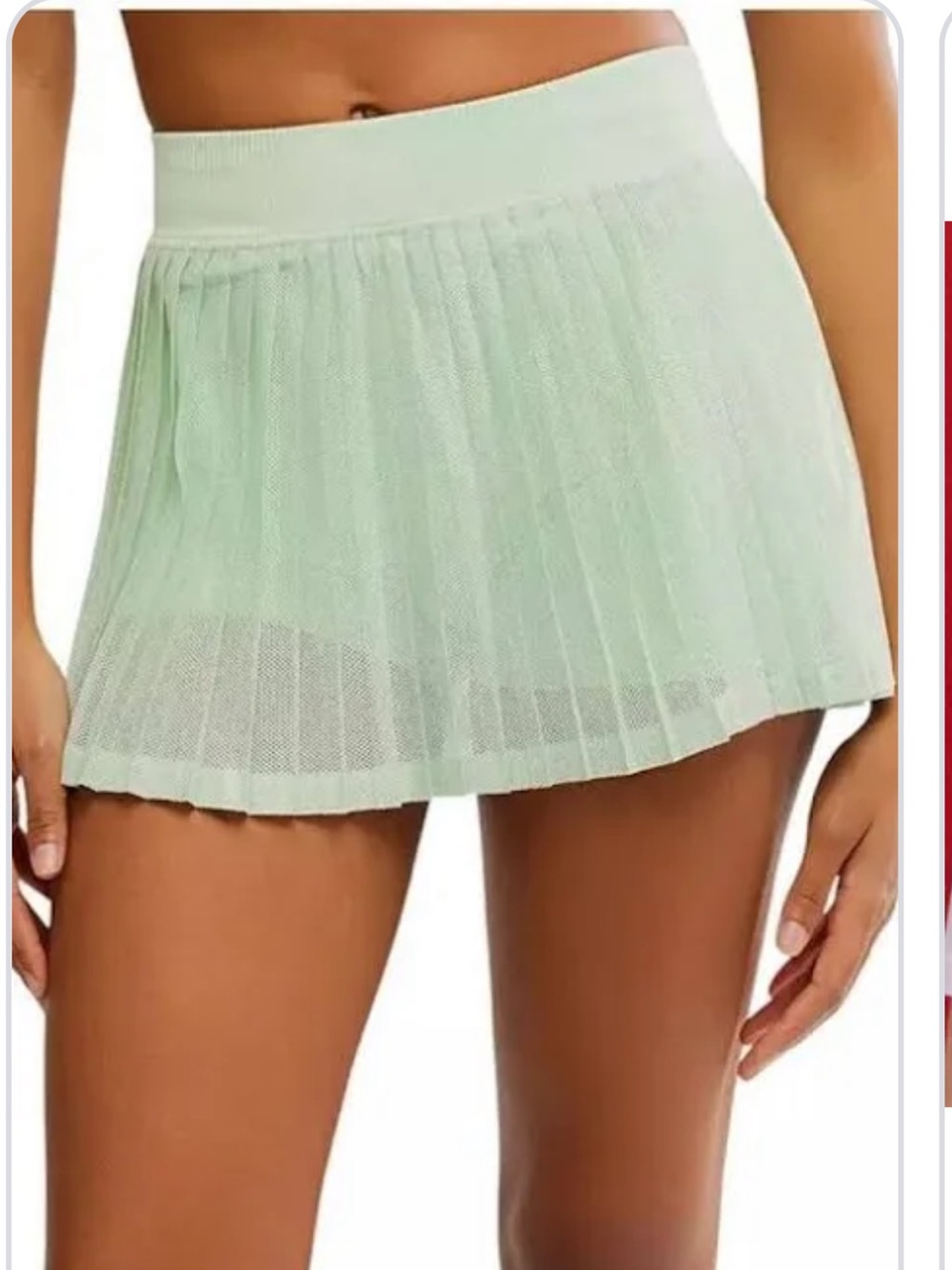 FP Movement Rally Ruffle Mini Skirt - Picture 6 of 7